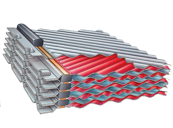 Semi welded Heat exchanger